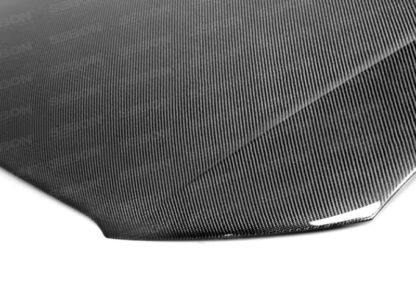 Seibon 13-15 Audi A4 OEM Carbon Fiber Hood (Hood Pins Required) - Image 2