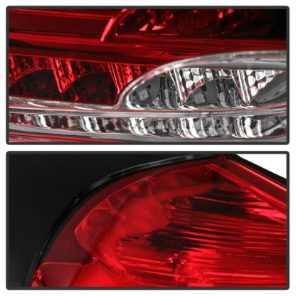 Spyder 15-17 Ford Focus Hatch LED Tail Lights w/Indicator/Reverse - Red Clr (ALT-YD-FF155D-LED-RC) - Image 4