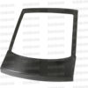 Seibon 89-94 Nissan 240SX HB OEM Carbon Fiber Hatch - Image 4