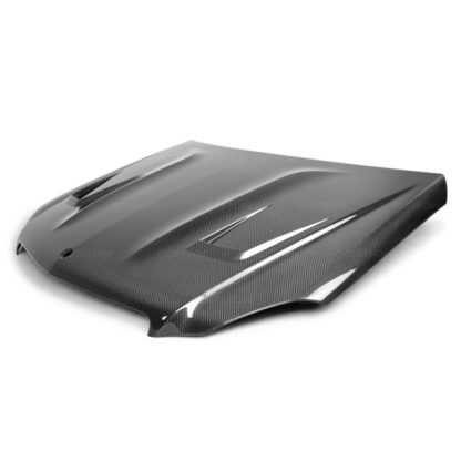 Seibon 12-14 Mercedes C-Class GT Style Carbon Fiber Hood - Image 2