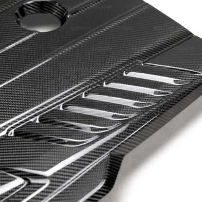 Seibon 2020+ Toyota Supra (A90) Carbon Fiber Engine Cover - Image 6