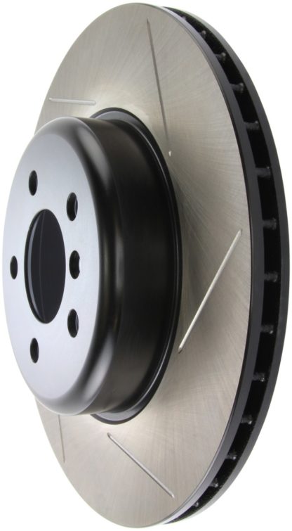 StopTech Sport 14-15 BMW 435i Rear Left Slotted Brake Rotor - Image 2