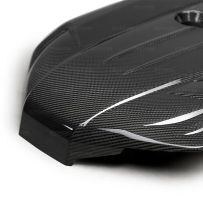 Seibon 2020+ Toyota Supra (A90) Carbon Fiber Engine Cover - Image 5