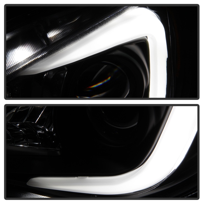 Spyder Subaru WRX 2006-2007 Projector Headlights - Halogen Only - Black PRO-YD-SWRX06-LBDRL-BK - Image 8