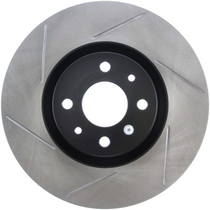 StopTech Slotted Sport Front Right Brake Rotor 12-14 Fiat 500 Abarth - Image 5