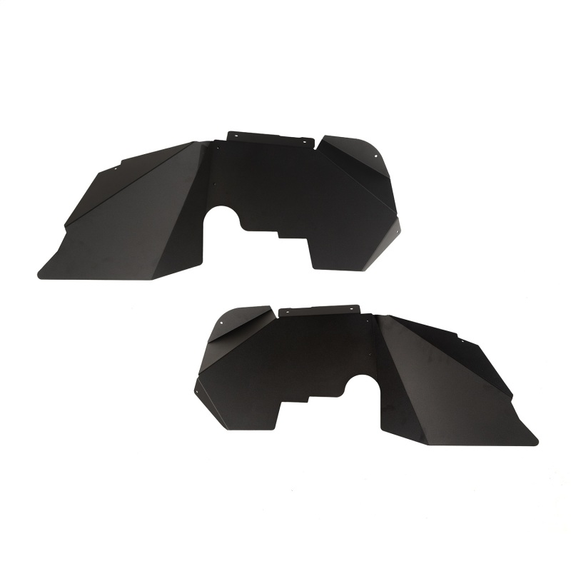 Rugged Ridge Aluminum Fender Liners Front Black 07-18 Jeep Wrangler JK/JKU - Image 2