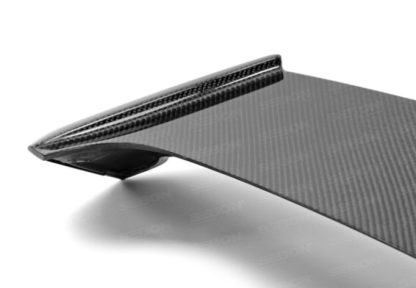 Seibon 08-10 Subaru WRX/STi Hatchback OEM-style Carbon Fiber Rear Spoiler Shaved - Image 5