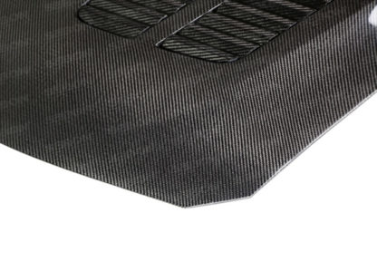 Seibon 12-13 BMW F30 GTR-Style Carbon Fiber Hood - Image 5