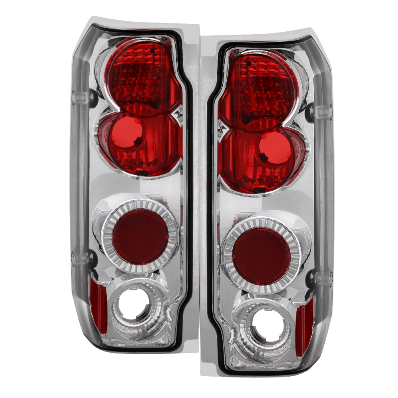 Spyder Ford F150 87-96/Ford Bronco 88-96 Euro Style Tail Lights Chrome ALT-YD-FF15089-C - Image 2