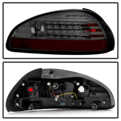 Spyder Pontiac Grand Prix 97-03 LED Tail Lights Smoke ALT-YD-PGP97-LED-SM - Image 3