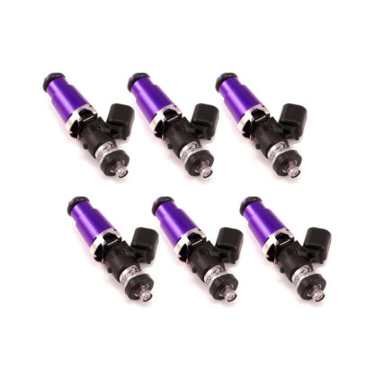 Injector Dynamics 2600-XDS Injectors - 60mm Length - 14mm Top - Denso Lower Cushion (Set of 6)