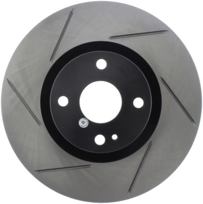 StopTech 16-17 Mazda MX-5 Front Passenger Side Slotted Sport Brake Rotor - Image 4