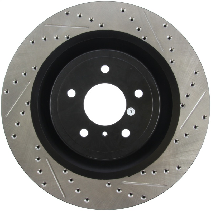 StopTech Infiniti G37 / Nissan 370Z SportStop Slotted & Drilled Front Left Rotor - Image 3
