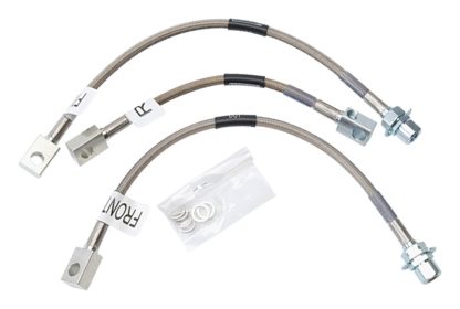 Russell Performance 94-95 Ford Mustang GT (Front & Rear Center Hose) Brake Line Kit - Image 4