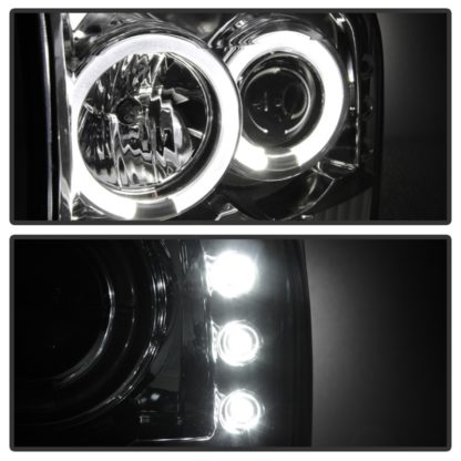 Spyder Ford F250 Super Duty 99-04 Projector Version 2 LED Halo LED Chrm PRO-YD-FF25099-1P-G2-C - Image 8