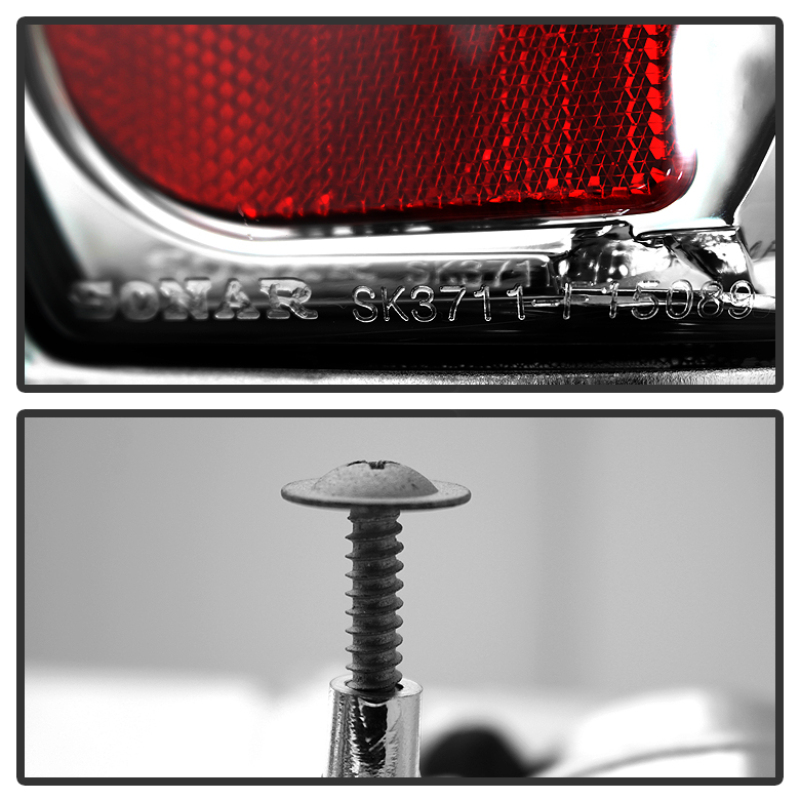 Spyder Ford F150 87-96/Ford Bronco 88-96 Euro Style Tail Lights Chrome ALT-YD-FF15089-C - Image 7
