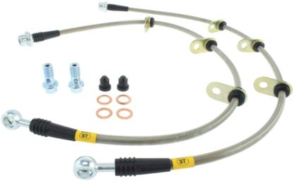 StopTech 08-12 Toyota Sequoia Rear Stainless Steel Brake Lines - Image 3