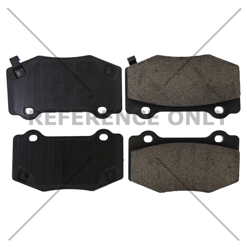 StopTech 14-18 Chevy Corvette Sport Performance Rear Brake Pads - Image 3