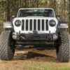Rugged Ridge Arcus Front Bumper Set W/Tray & Hooks 18-20 Jeep Wrangler JL/JT
