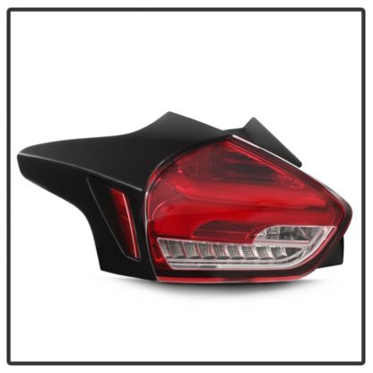 Spyder 15-17 Ford Focus Hatch LED Tail Lights w/Indicator/Reverse - Red Clr (ALT-YD-FF155D-LED-RC) - Image 7