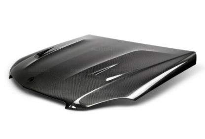 Seibon 12-14 Mercedes Benz C63 GT-Style Carbon Fiber Hood - Image 2