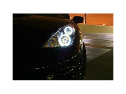 Spyder Toyota Celica 00-05 Projector Headlights LED Halo DRL Blk High H1 Low H1 PRO-YD-TCEL00-LED-BK - Image 7