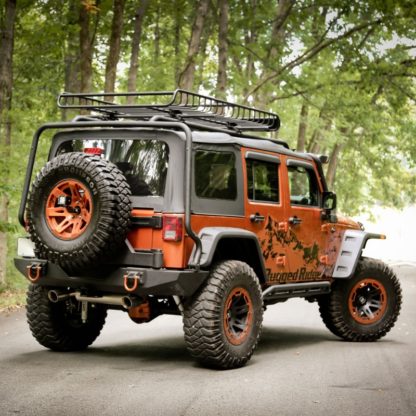Rugged Ridge Hurricane Flat Fender Flare Kit 07-18 Jeep Wrangler - Image 5