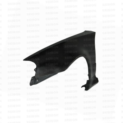 Seibon 99-01 Nissan Skyline R34 Carbon Fiber Fenders Pair - Image 2