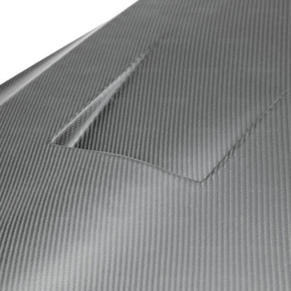 Seibon 09-10 Nissan GTR R35 GT-Dry Carbon Fiber Hood - Image 4