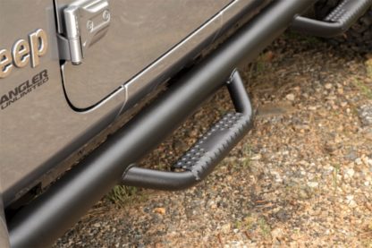 Rugged Ridge Spartan Nerf Bar Textured Black 18-20 Jeep Wrangler JL 4 Door - Image 5