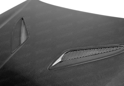 Seibon 12-13 Hyundai Genesis OE Carbon Fiber Hood - Image 2