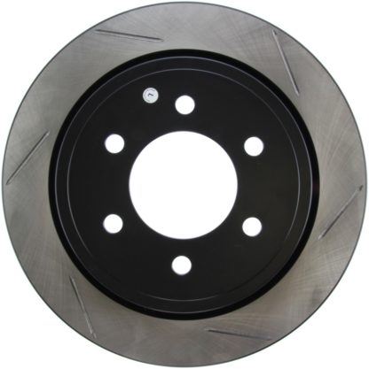 StopTech 12-19 Ford F-150 (w/Manual Parking Brake) Slotted Sport Brake Rotor - Image 4