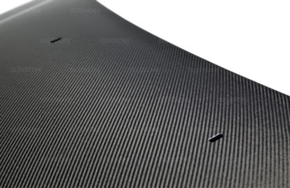 Seibon 12-13 Ford Focus RS-Style Carbon Fiber Hood - Image 4