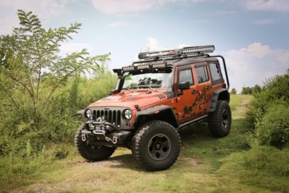 Rugged Ridge Hurricane Fender Flare Kit EU Textured 07-18 Jeep Wrangler JK - Image 4