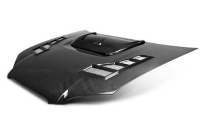 Seibon 04-05 Subaru WRX/STi CW Carbon Fiber Hood - Image 2