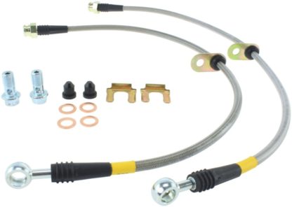 StopTech 13 Scion FR-S / 13 Subaru BRZ Front Stainless Steel Brake Lines - Image 2