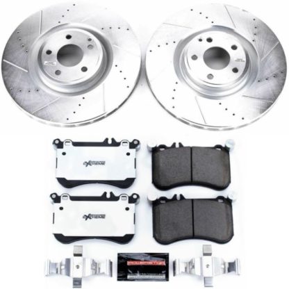 Power Stop 12-18 Mercedes-Benz CLS550 Front Z26 Street Warrior Brake Kit