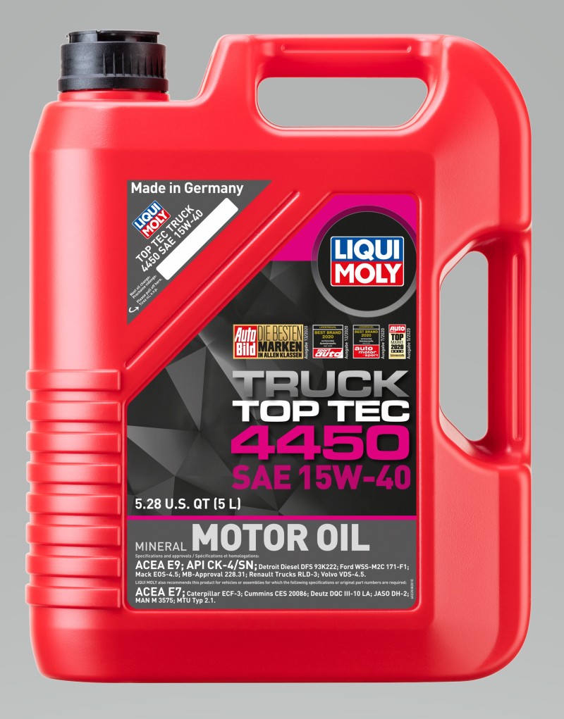 LIQUI MOLY 5L Top Tec Truck 4450 15W-40 - Image 2