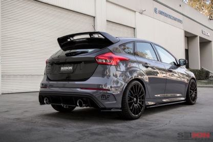 Seibon 16-17 Ford Focus RS SA-Style Carbon Fiber Rear Lip - Image 5