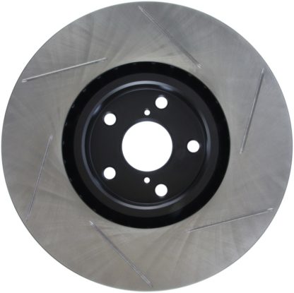 StopTech 11-14 Lexus GS300/350/400/430 (Will Not Fit F Sport) Slotted Sport Front Right Brake Rotor - Image 6