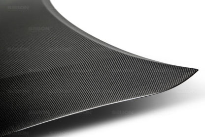 Seibon 2014+ Honda Civic OEM Style Carbon Fiber Hood - Image 4