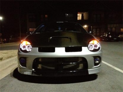 Spyder Dodge Neon 03-05 Projector Headlights LED Halo LED Black High H1 Low H1 PRO-YD-DN03-HL-BK - Image 6