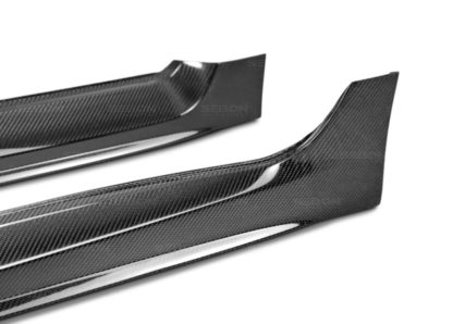 Seibon 15+ Subaru WRX/STI OEM Style Carbon Fiber Side Skirts (Pair) - Image 3