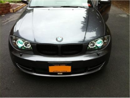 Spyder BMW E87 1-Series 08-11 Projector Headlights LED Halo Black High H1 Low H7 PRO-YD-BMWE87-HL-BK - Image 5