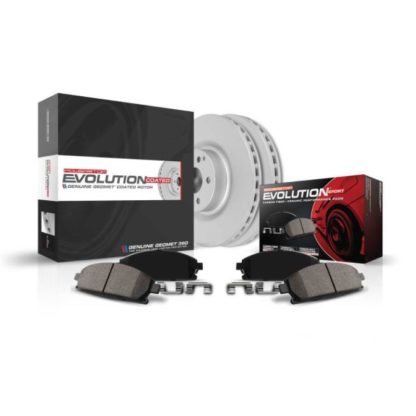 Power Stop 11-13 BMW 335i xDrive Front Z23 Evolution Sport Coated Brake Kit - Image 2