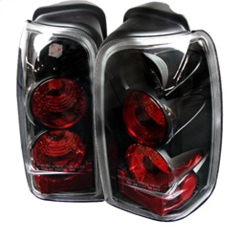 Spyder Toyota 4 Runner 96-02 Euro Style Tail Lights Black ALT-YD-T4R96-BK - Image 2