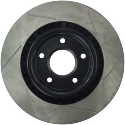 StopTech Power Slot 05-07 Cadillac XLR / 06-09 Chevy Corvette Front Right Slotted Rotors - Image 2