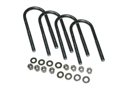 Superlift U-Bolt 4 Pack 5/8x3-5/8x195 Round w/ Hardware