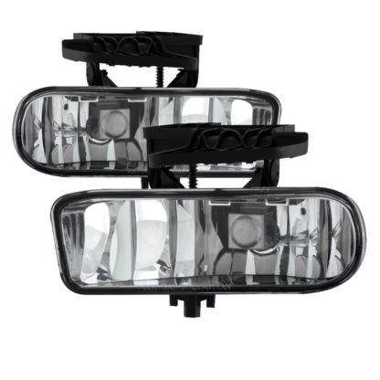 Spyder GMC Sierra 1500/2500 99-02/Sierra 1500HD/2500HD OEM Fog Lights wo/switch Clear FL-CL-GMCY99-C - Image 2