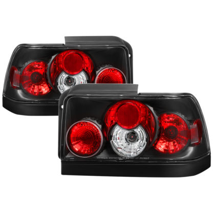 Spyder Toyota Corolla 93-97 Euro Style Tail Lights Black ALT-YD-TC93-BK - Image 2